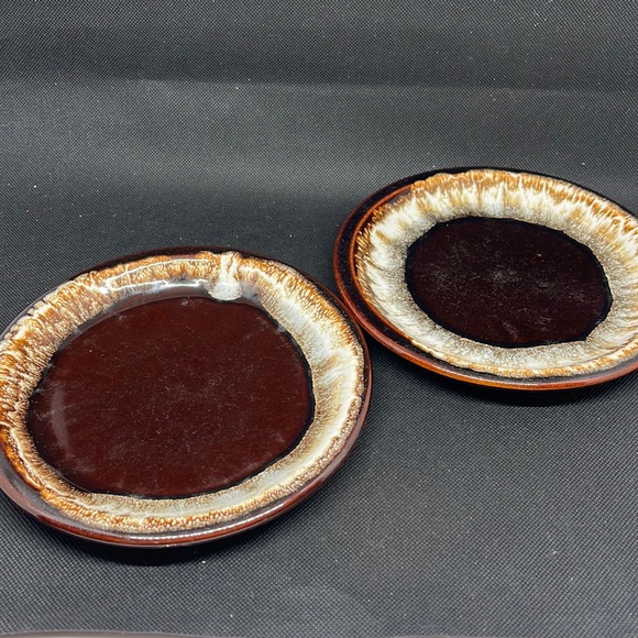 Other - Pfaltzgraff Vintage Gourmet Brown Drip Salad Plates
